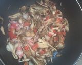 ご飯が進む☆豚バラ肉と舞茸の甘辛煮☆作り方4写真