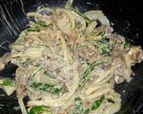 牛肉のピリ辛マヨネーズ炒め作り方5写真