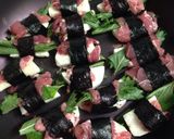 疲労回復！長芋と豚肉の海苔巻き＊作り方2写真