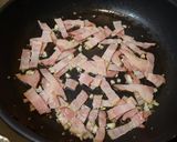 簡単！なすとウィンナー☆めんつゆパスタ作り方3写真