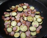 簡単！なすとウィンナー☆めんつゆパスタ作り方5写真