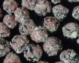 揚げない☆ひじきと豆腐の照り焼き肉団子☆作り方4写真