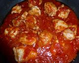 ★彡 鶏肉となすのトマト煮込み チーズも作り方3写真
