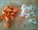 これは旨い！ 野菜 挽き肉の 中華炒め☆作り方1写真