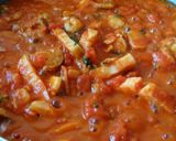 シーフードの具だくさんトマトパスタ♫作り方3写真
