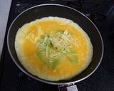 グリーンアスパラガスチーズオムレツ作り方3写真