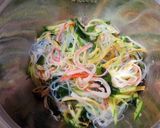 酢醤油万歳♪春雨サラダ作り方4写真