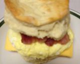 簡単朝食♡アメリカマック風サンドウイッチ作り方15写真