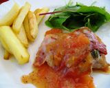 米粉で★豚肉のサルティンボッカ作り方7写真
