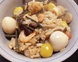 おこげも美味しい山菜炊き込みご飯作り方6写真