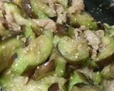 調味料2つ☆簡単☆茄子と豚肉の味噌炒め作り方7写真