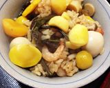 おこげも美味しい山菜炊き込みご飯作り方9写真
