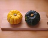 ハロウィンかぼちゃのチーズケーキ(HM)作り方1写真