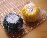 ハロウィンかぼちゃのチーズケーキ(HM)作り方2写真