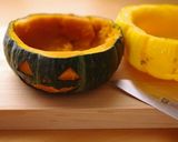 ハロウィンかぼちゃのチーズケーキ(HM)作り方4写真
