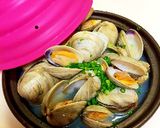 レンジタジン鍋で簡単★ホンビノス貝酒蒸し作り方6写真