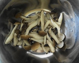 ほうれん草としめじ、油揚げの風味和え作り方2写真