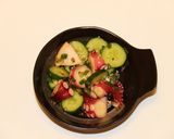 タコときゅうりの中華ドレッシング和え作り方3写真