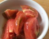 美味しい朝食 トマトヨーグルト作り方1写真