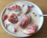 美味しい朝食 トマトヨーグルト作り方3写真