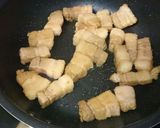 カレー用豚肉でポークチャップ作り方4写真