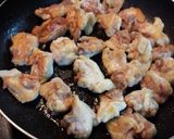 鶏モモ肉のカリカリ甘辛酢ソ−スかけ作り方8写真