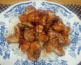 鶏モモ肉のカリカリ甘辛酢ソ−スかけ作り方14写真