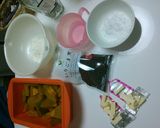 秋の味覚☆かぼちゃのきんつば作り方1写真