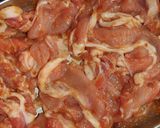 お肉が柔らか！豚肉の酢味噌炒め作り方1写真
