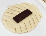 シナモンが香るアーモンドチョコパン作り方4写真