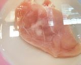 ヘルシー本格！スパイシーペッパー鶏ハム♡作り方5写真