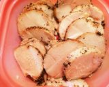 ヘルシー本格！スパイシーペッパー鶏ハム♡作り方16写真