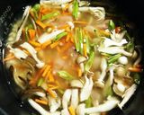 きのこが主役の、炊き込みご飯作り方5写真
