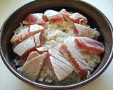 鮪のレアステーキ丼✿温卵添え作り方2写真