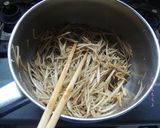 牛蒡と人参のきんぴら作り方5写真