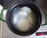 ストウブで大根と厚揚げと小芋の炊いたん作り方1写真