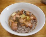 年越しそばに☆焼き鶏そば作り方5写真