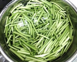 さつまいもの茎の煮物 佃煮風？作り方2写真