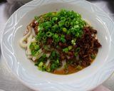 ”広島風”な、菊芋汁なし坦々うどん作り方10写真