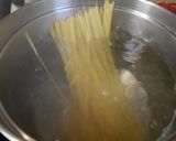 つるむらさきとベーコン☆めんつゆパスタ作り方3写真