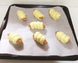 ♪HMで簡単ウインナーパン♪作り方4写真