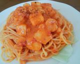 トマトクリームパスタ！簡単作り方7写真