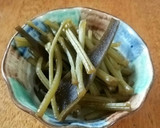 さつまいもの茎の煮物 佃煮風？作り方6写真