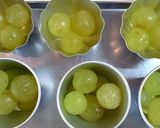 ぶどう(ピオーネ)丸ごとゼリー★デザート作り方4写真
