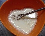ゆずゼリーヨーグルトクリームソース作り方3写真