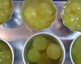 ぶどう(ピオーネ)丸ごとゼリー★デザート作り方5写真