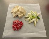 はちみつ入りこってり肉豆腐作り方1写真
