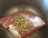 カモミールティーを使って、角煮作り方2写真