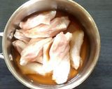 減塩低糖質!手羽の照り照り煮作り方2写真
