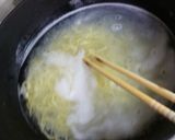 お月見ラーメン(ソーセー人付き)作り方3写真